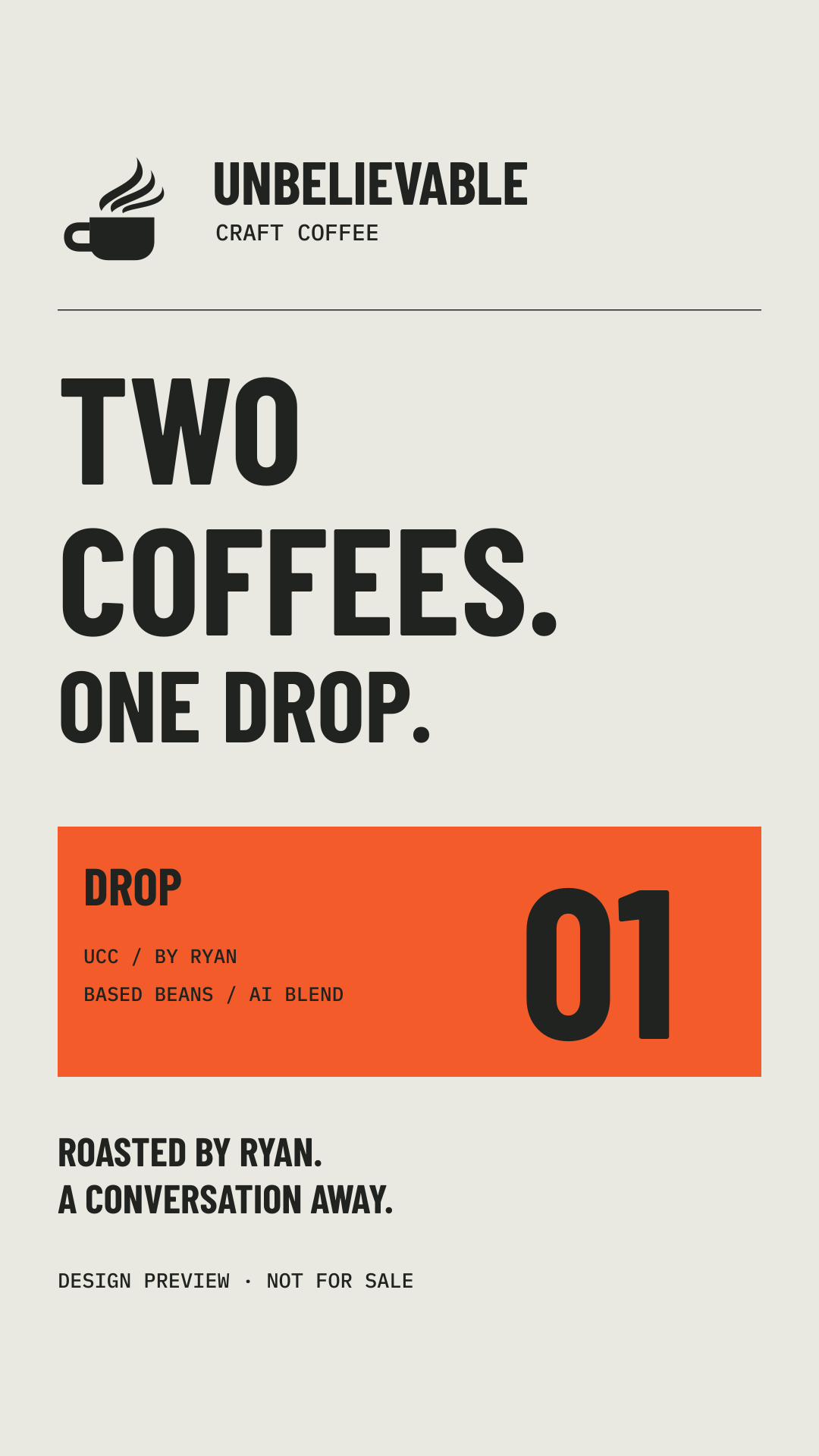 Drop 01 story design