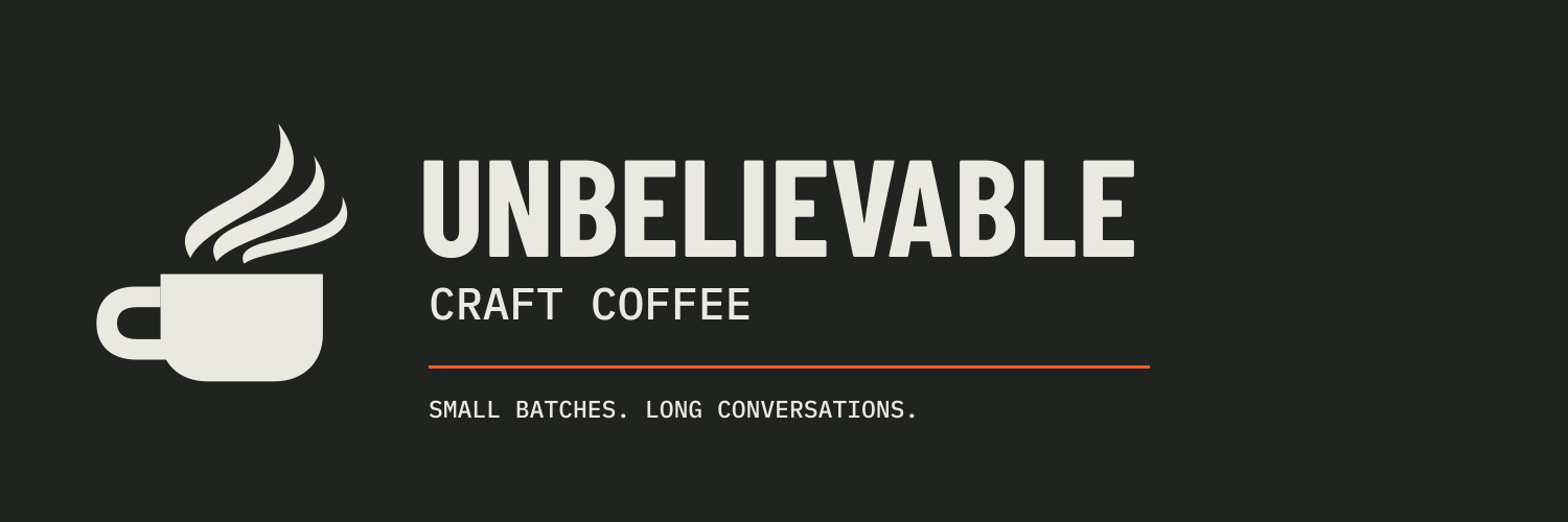 Unbelievable Craft Coffee social header
